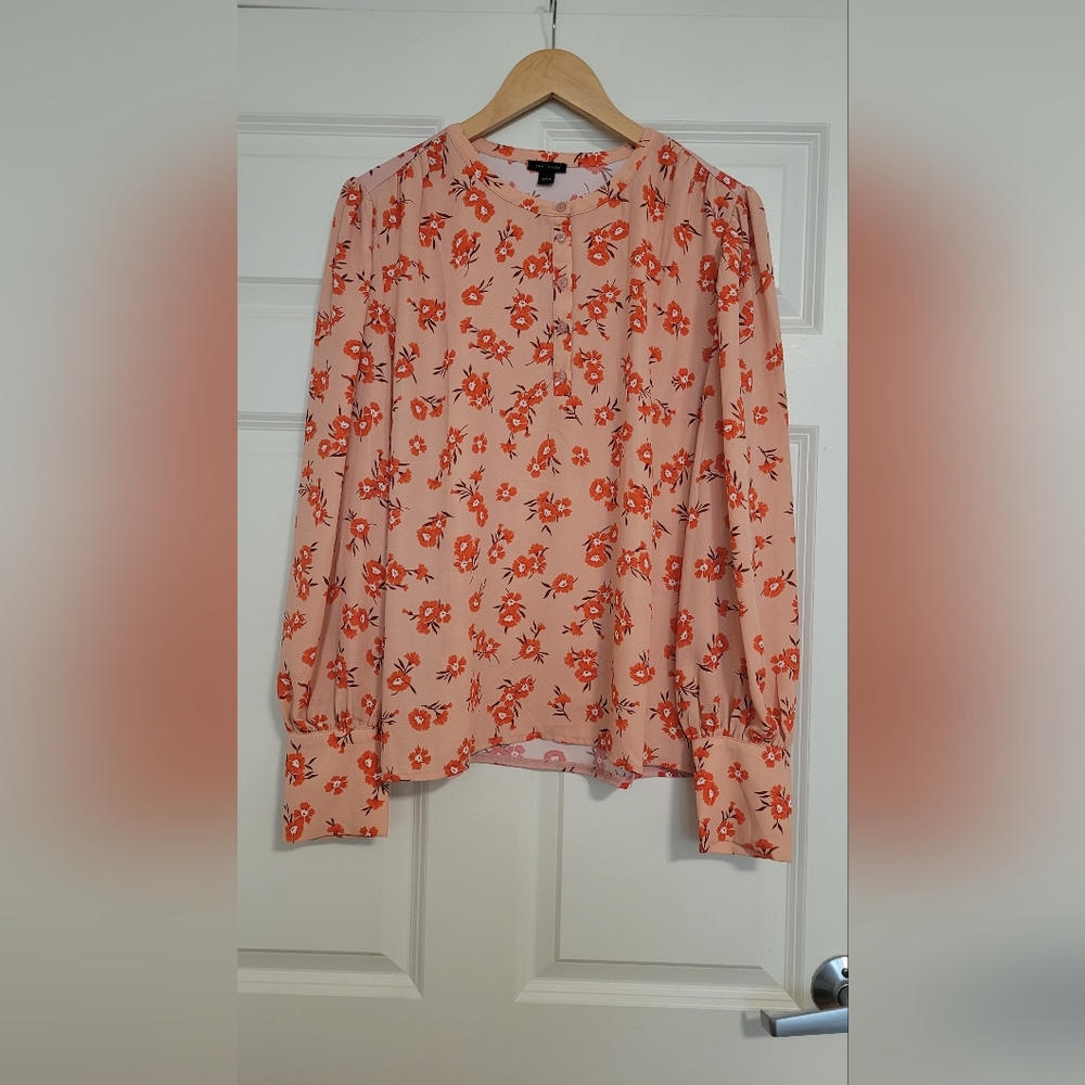 Ann Taylor Blouse Size L warn once